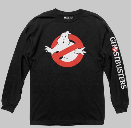 ghostbusters long sleeve t shirt