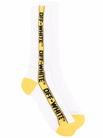 Off-White Industrial Belt Stripe Socks - Farfetch