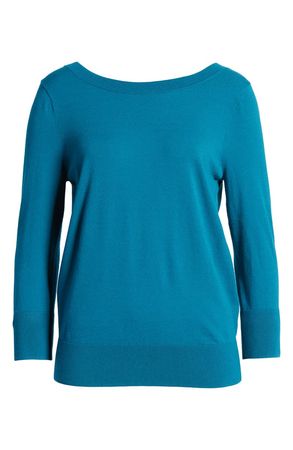 Halogen® V-Back Sweater | Nordstrom