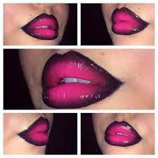 pink and black lip - Google Search