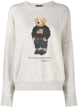 signature logo bear sweatshirt