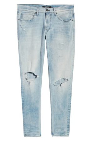 Hudson Jeans Zack Ripped Skinny Fit Jeans (Arena) | Nordstrom