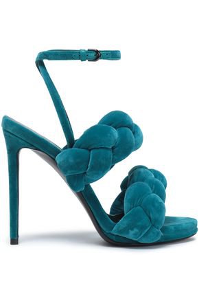 Braided velvet sandals | MARCO DE VINCENZO | Sale up to 70% off | THE OUTNET
