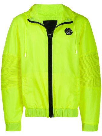 Philipp Plein Neon Hooded Jacket