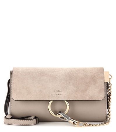 Faye Mini leather wallet bag