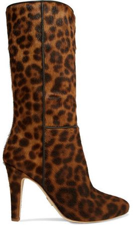 Brother Vellies - Leopard-print Calf Hair Boots - Leopard print