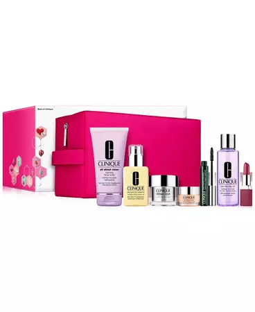 Clinique 8-Pc. Best Of Clinique Set - Only $49.50 with any $37 Clinique purchase! A $254.50 value. & Reviews - Gifts with Purchase - Beauty - Macy's