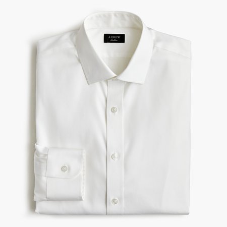 J.Crew: Ludlow Slim-fit Stretch Two-ply Easy-care Cotton In Pinpoint Oxford