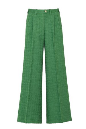 The Jasmine Wool-Blend Wide-Leg Trousers By Giuliva Heritage | Moda Operandi