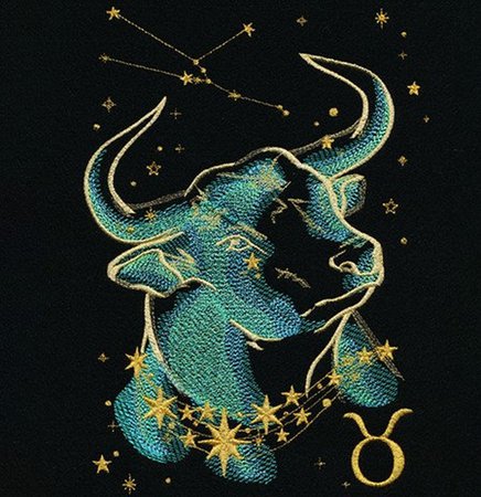 Taurus Zodiac Constellation Astrology bath hand towel set | Etsy