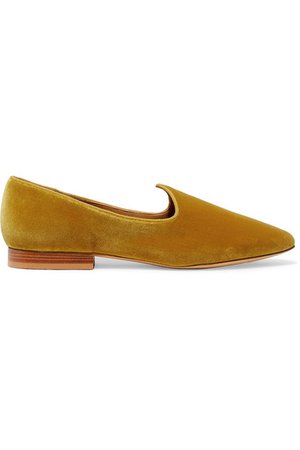 Le Monde Beryl | Venetian velvet loafers | NET-A-PORTER.COM
