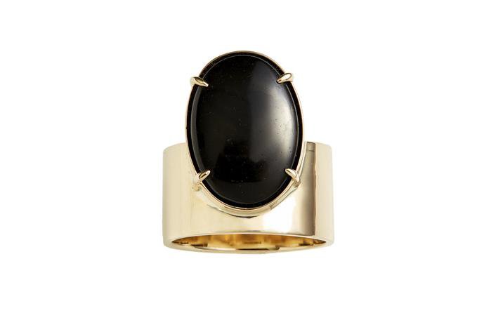 One of a Kind Monolith Ring 3 - Black Jasper – WWAKE
