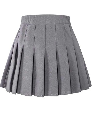 grey tennis skirt