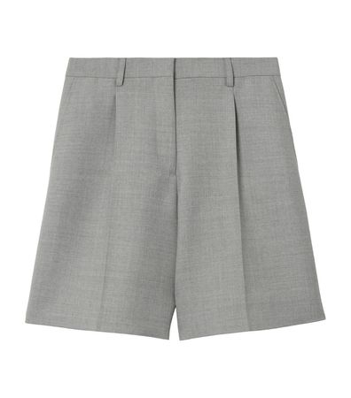 Burberry Wool Tailored Shorts | Harrods US