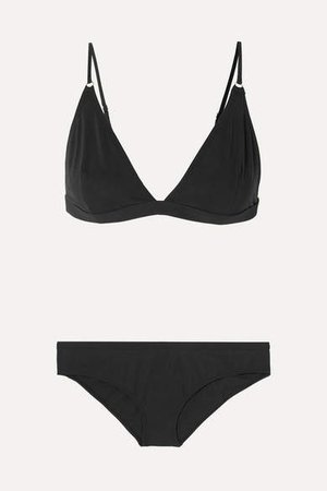 Edeah Triangle Bikini - Black