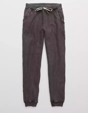 Aerie New Love Corded Jogger grey