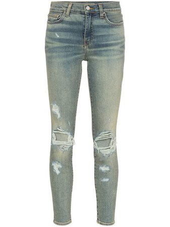 Amiri ripped knee skinny jeans $761 - Shop SS19 Online - Fast Delivery, Price