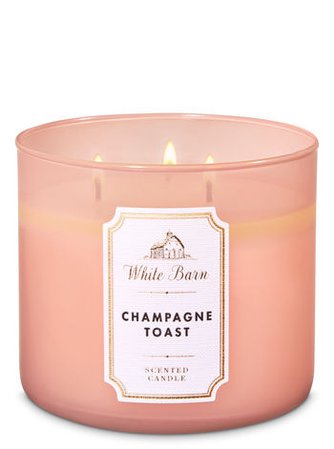 Champagne Toast 3-Wick Candle - White Barn | Bath & Body Works