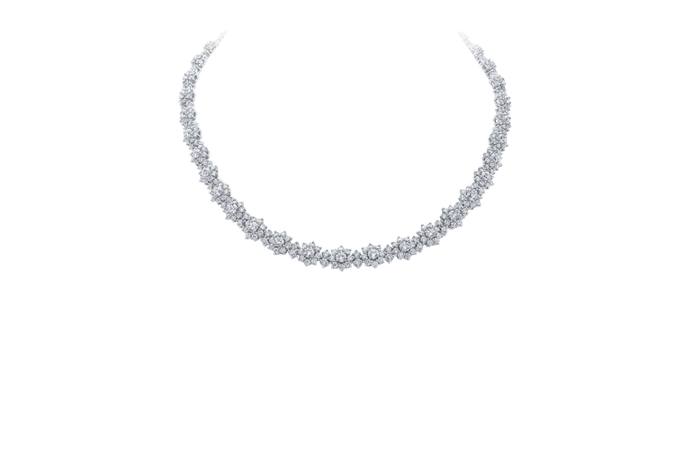 Sunflower by Harry Winston, Small Diamond Necklace | Harry Winston