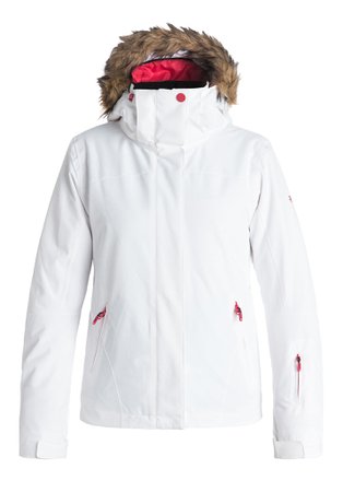 White Roxy Ski Coat