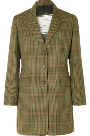 Giuliva Heritage Collection | Karen checked wool blazer | NET-A-PORTER.COM