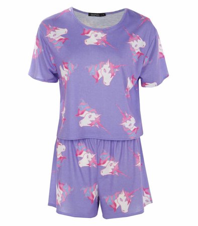 unicorn pajama set