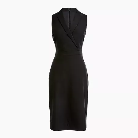 Tuxedo sheath dress : Women sheath dress | J.Crew