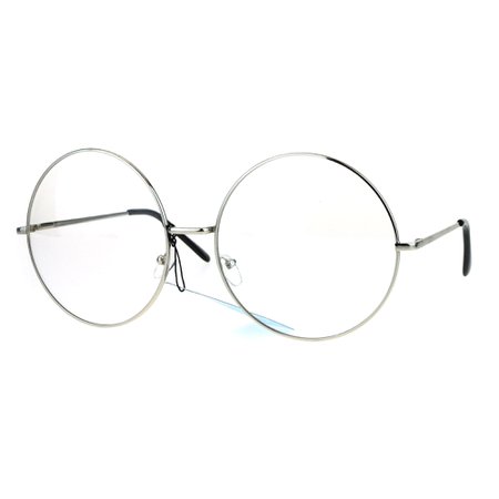 circle clear glasses - Google Search