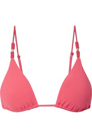 ViX | Watermelon embellished triangle bikini top | NET-A-PORTER.COM