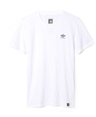 white Adidas top