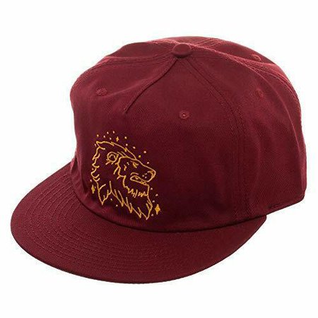 Harry Potter Hat Gryffindor House Lion Flatbill Cap for sale online | eBay