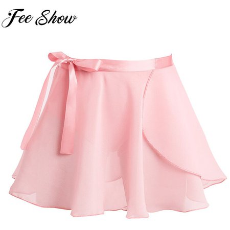 Girls Ballet Skirt Leotard Chiffon Wrap Skirt - AliExpress Mobile