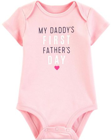 Baby Girl Father's Day Collectible Bodysuit | Carters.com