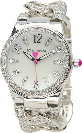 Amazon.com: Betsey Johnson Women's Watch - Curb Chain Bracelet Wristwatch, 3 Hand Quartz Movement, Easy Read Dial, Size One Size, Green Chain Strap : Clothing, Shoes & Jewelry
