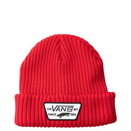 Vans Full Patch Beanie - Racing Red | Journeys