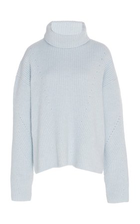Cashmere-Blend Turtleneck Sweater by Sally LaPointe | Moda Operandi