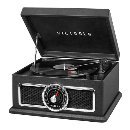 Victrola's 4-in-1 Nostalgic Bluetooth Record Player with 3-Speed Turnt – Victrola.com