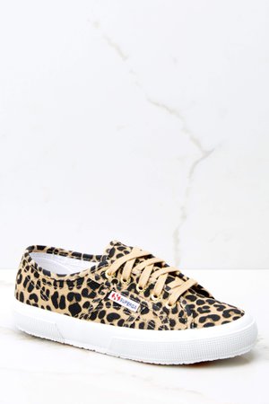 Superga Cotu Sneakers - Leopard Print Sneakers - Superga Shoes - $65 – Red Dress
