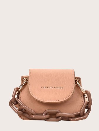 Mini Chain Handle Satchel Bag | SHEIN UK