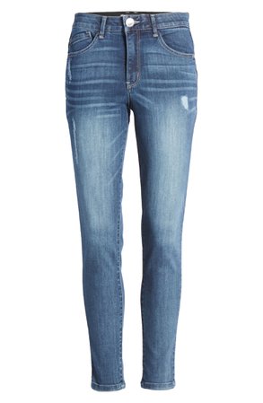 Wit & Wisdom Ab-Solution Luxe Touch High Waist Ankle Skinny Jeans (Nordstrom Exclusive) (Regular & Petite) | Nordstrom