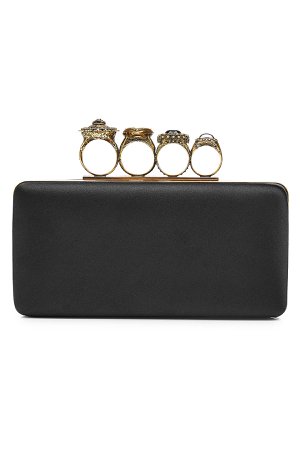 Ring Box Clutch with Silk Gr. One Size