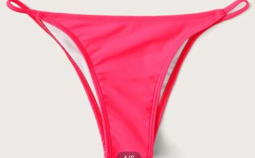 pink bikini bottom