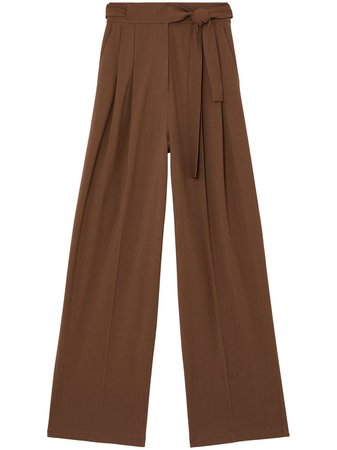 Burberry wide-leg Tailored Trousers - Farfetch