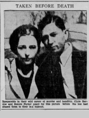 Images of Bonnie and clyde