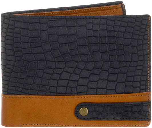 Laurels Men Black Artificial Leather Wallet Black - Price in India | Flipkart.com