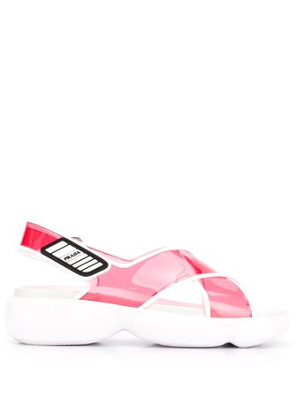 Prada Cloudbust sandals £460 - Shop Online. Same Day Delivery in London