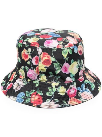 Black Paul Smith floral print bucket hat W1A626FEH617 - Farfetch