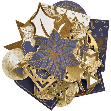 Kaisercraft Christmas Starry Night Die Cut Cardstock Pieces Collectables