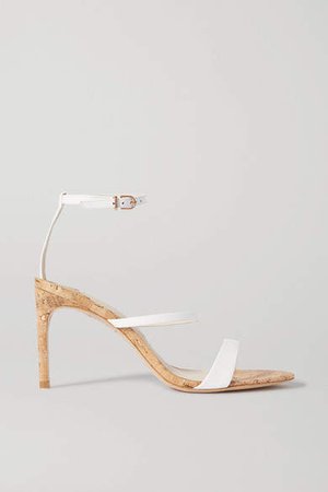 Rosalind Leather Sandals - White