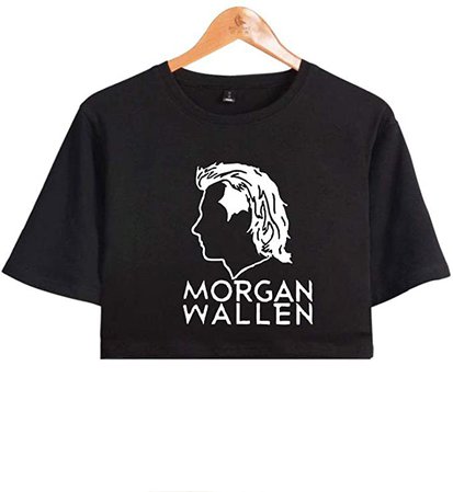 Amazon.com: WAWNI Morgan Wallen Crop Top Women Tops Womens Funny T-Shirt: Clothing